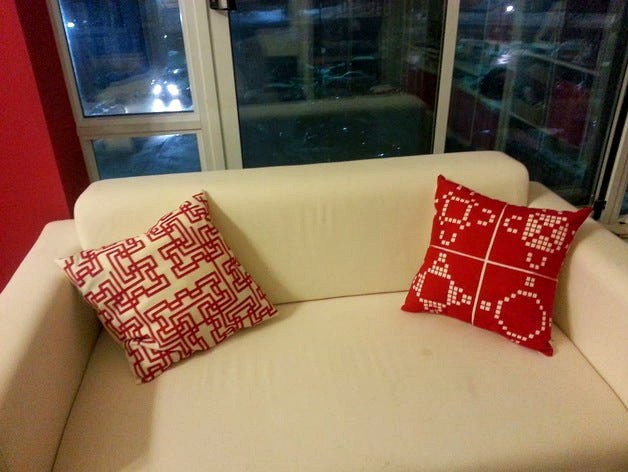 Conway's Game of Life pillow by catherineh