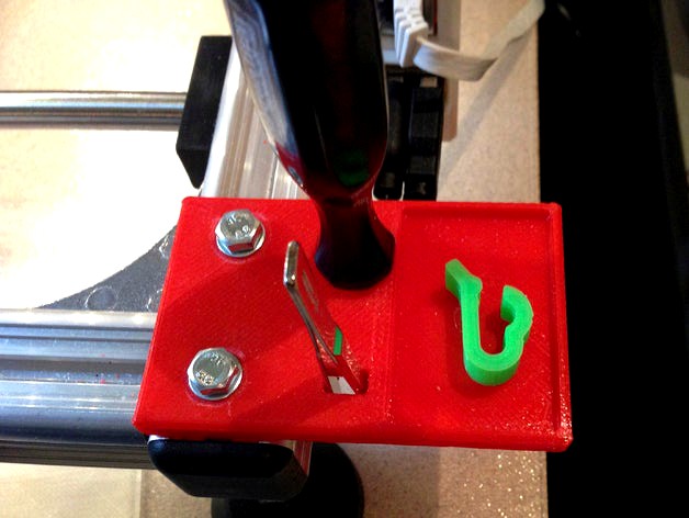 Simple Tool Holder for K8200 by hamop