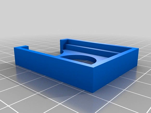 1.2in I2C Backpack Holder by zcsaale