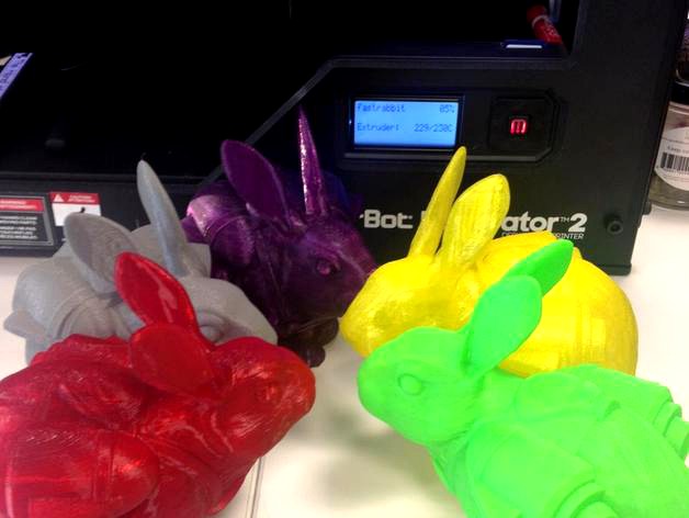 Jetpack Bunny by MakerBot