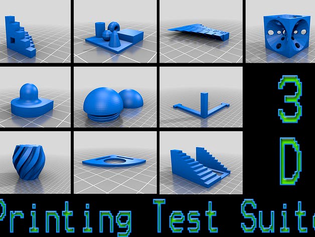 Printer Test Suite by TheMakersWorkbench