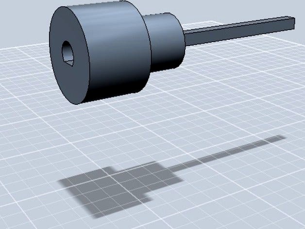Motor Axle Hub by SparksRobotics4936