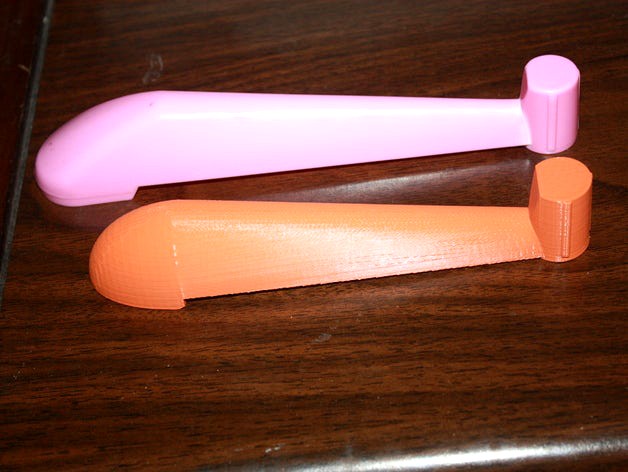 Sony Victorious Toy Microphone Stand Replacement Leg by ezra_reynolds