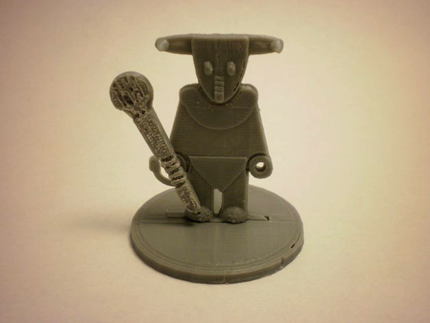 FlatMinis: Minotaur by grumpyrobot