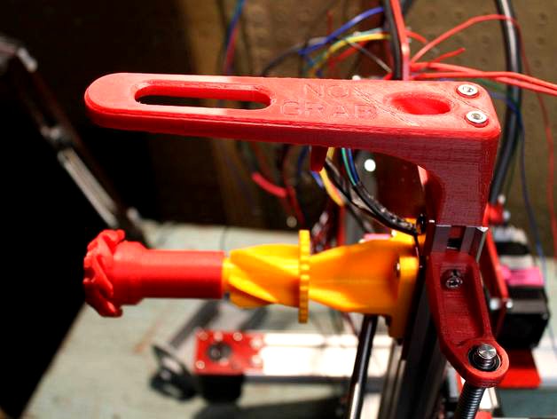 Hadron ORD Bot filament holder assembly and filament guide by nalanengine