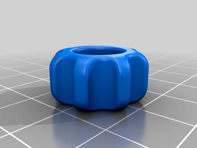 Socket bolt handle for Makerbot Replicator 2/2X by JimFouch