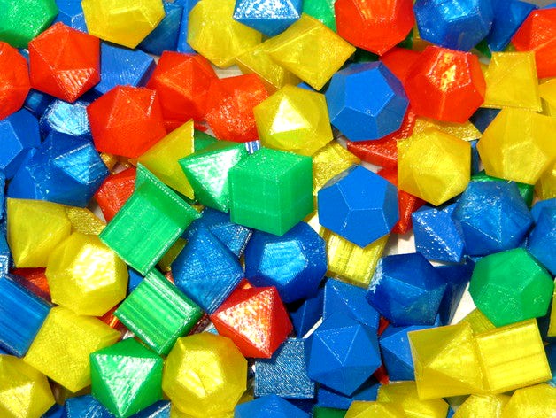 Regular/Platonic Solids by mathcraft