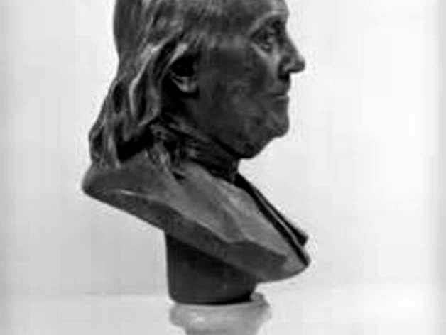 3D Benjamin Franklin hea statue (size configurable) by DD098