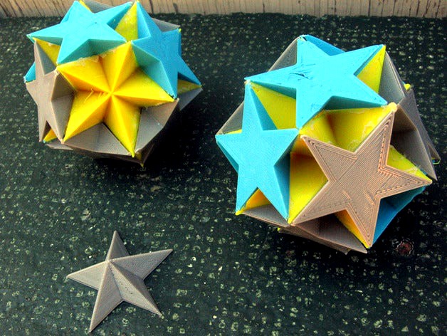 Ditrigonal Dodecadodecahedron by pmoews