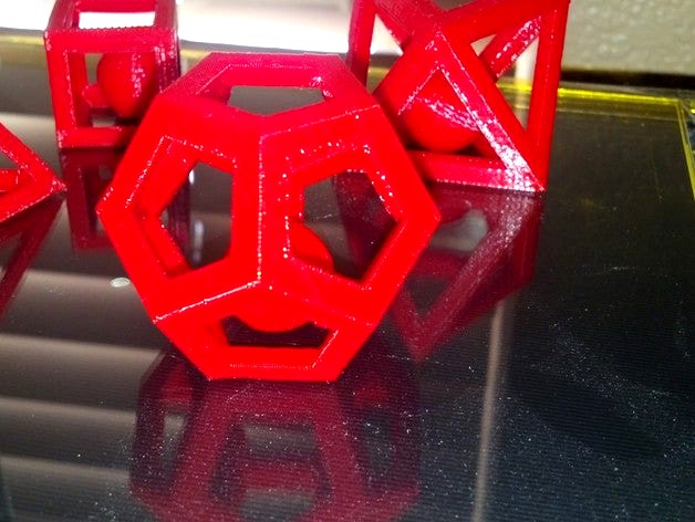 Ball caged in dodecahedron by Obi-Don