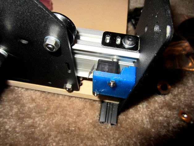 Shapeoko 2 -- Y Home/Limit Switch Mount by iquizzle