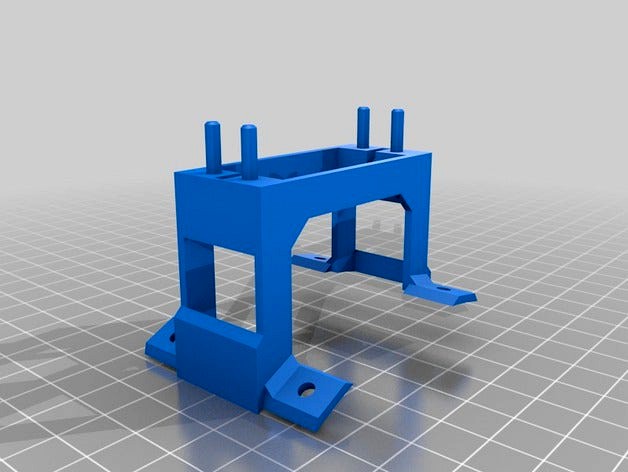 Servo Motor Mount to Damper by Rubin