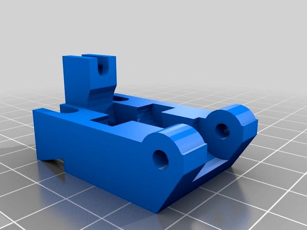 Redesigned extruder idler by zapprae