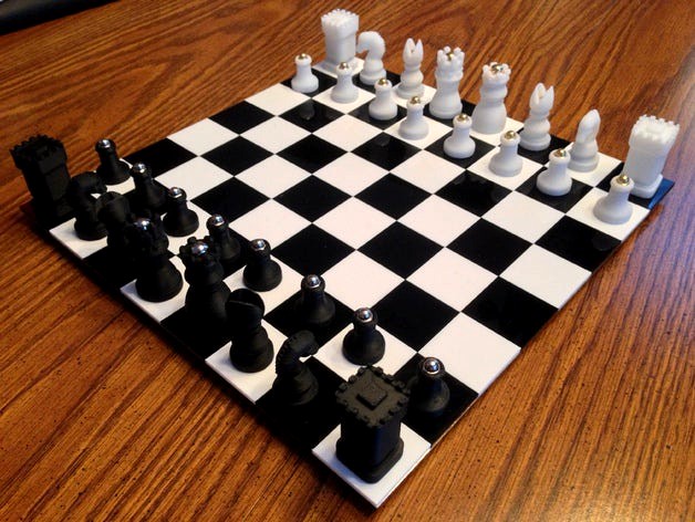 Bryan Cera's Custom Chess Set by bryancera