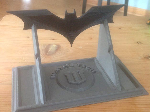 WayneTech Batarang Display Stand by NerdAlert3D