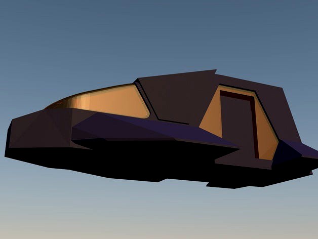 Bedrosianer Military air vehicle - Stargate by MrFreakman
