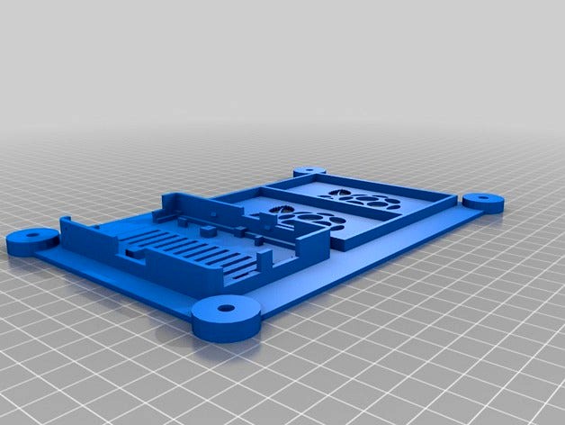 Double Breadboard Case for Raspberry PI by nischi