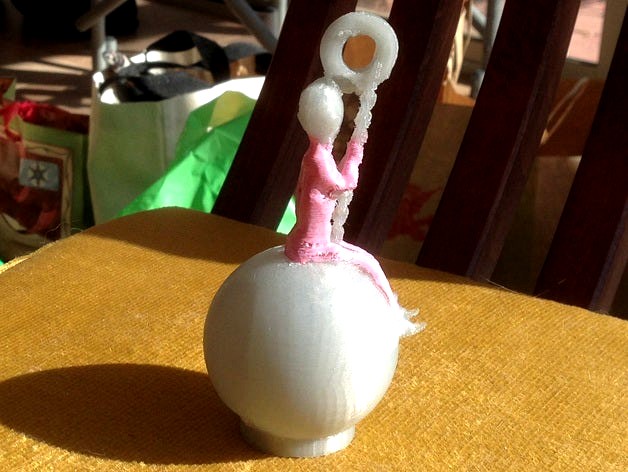 Miley on a base by BartW