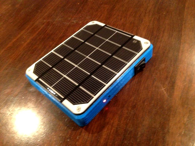 Solar Charger & Flashlight w/ Updated Wiring by corben33