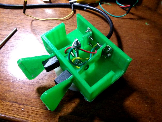 HQC Morse Paddle Keyer by heqichen