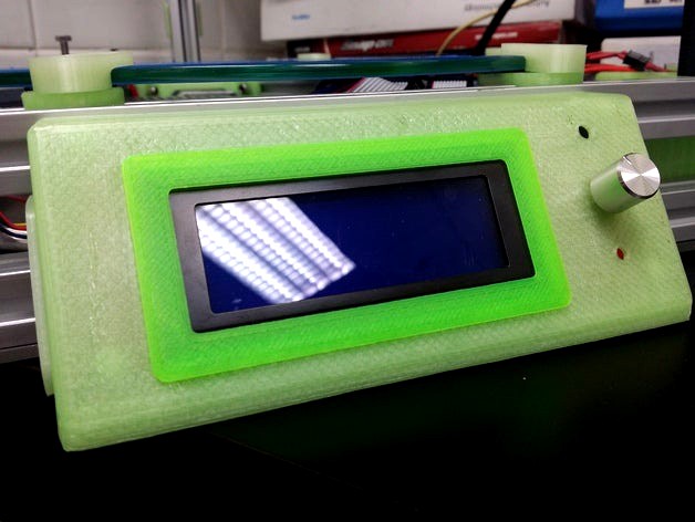 Kossel LCD Controller Enclosure by mming1106