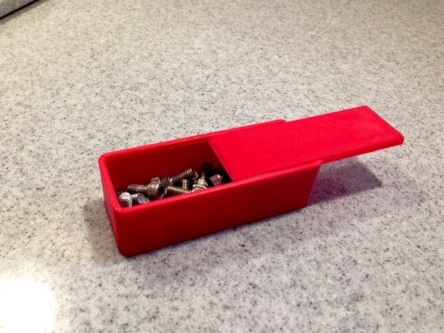 Parametric Rounded Sliding Top Box by Finch