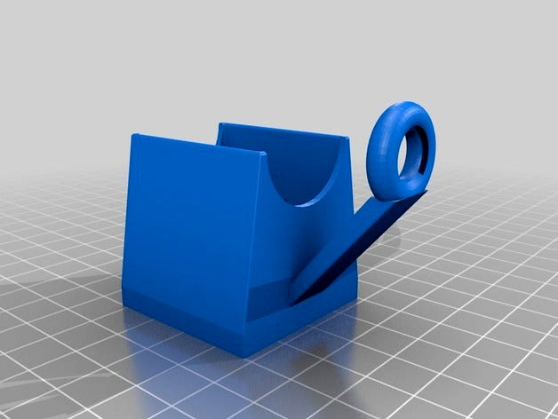SupportFan (40mm) for extruder with layer cooling  by FelixRC