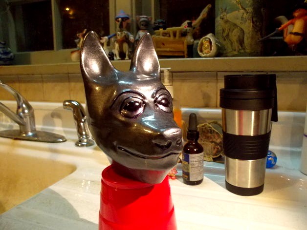 Anubis (Puppet head) by cerberus333