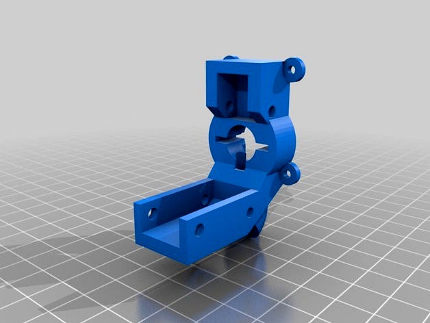Mech Warfare Double Eagle AEG brackets by jwatte