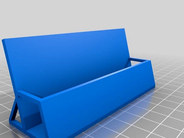 Basic Business Card Holder V2 (Source Included) by DDeGonge888