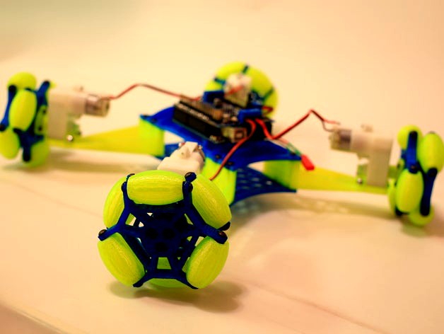 Omniwheel Robot by cdoughty