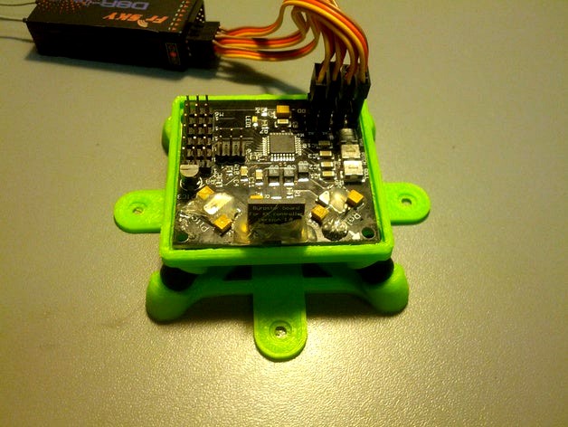Hobbyking's Bumblebee friendly version of KK controller antivibration mount by digital_chaos