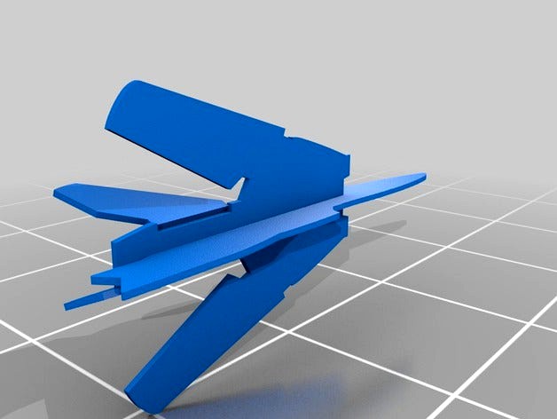 Macross/Robotech VF-1A Fighter Profile by jvdillon