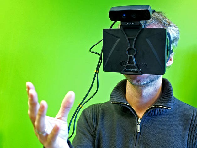 3D Camera mount for Oculus Rift (dev kit) - updated by gillespinault