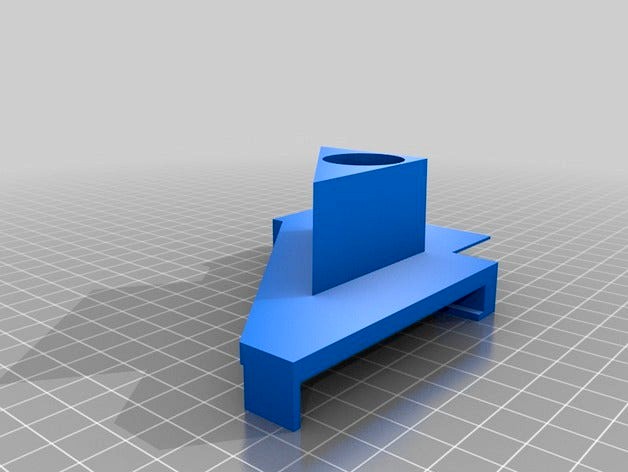 Spool support for the RepRap Metamaquina - Suporte para rolo de filamento Metamaquina by henriquesv