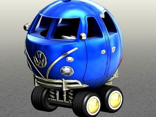 Vw T1 bus toy by hobbyman