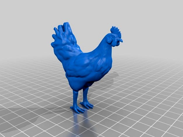 鶏（Chiken）3Dデータ by YahooJAPAN