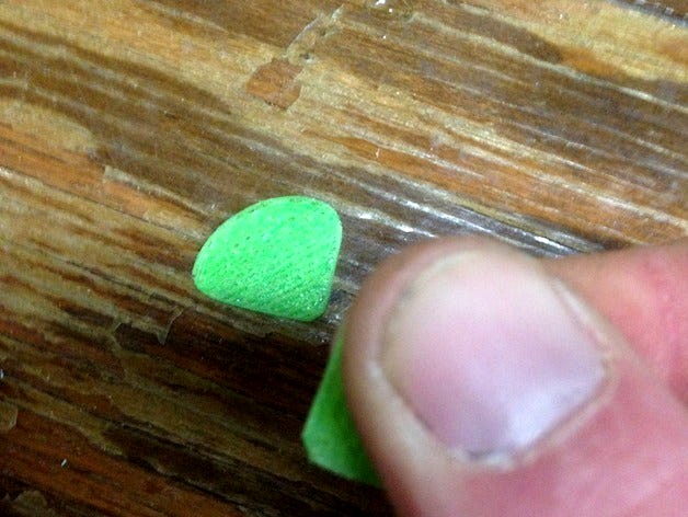 Jazz guitar pick by AZERATE