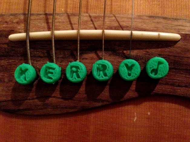 Guitar String Peg - Note by khakerry