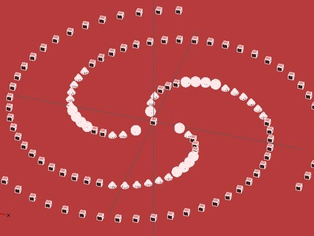 Spiral Layout for OpenSCAD by PuZZleDucK