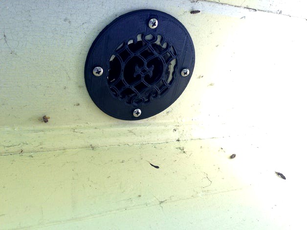 Decorative Round Vent Cover by BrianEnigma