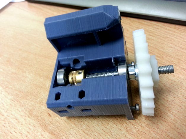 Another variation of the compact extruder for J-head by misan