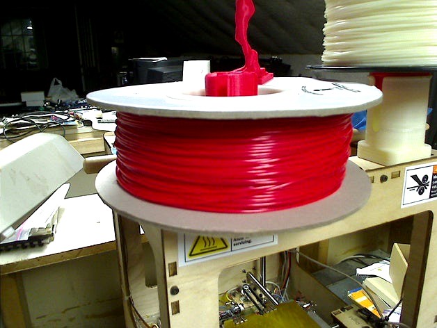 Spindle for SainSmart spool to mount on Thing-o-Matic by VAXHeadroom