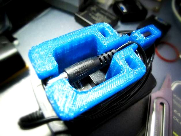 Wall Wart Cable Organiser (EU Plug) by terenceang