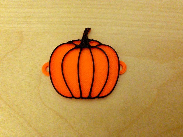 Sewable Pumpkin Badge by schlotzz