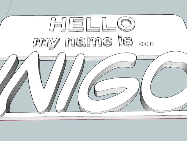 HELLO my name is ... name tag by ModusMoron