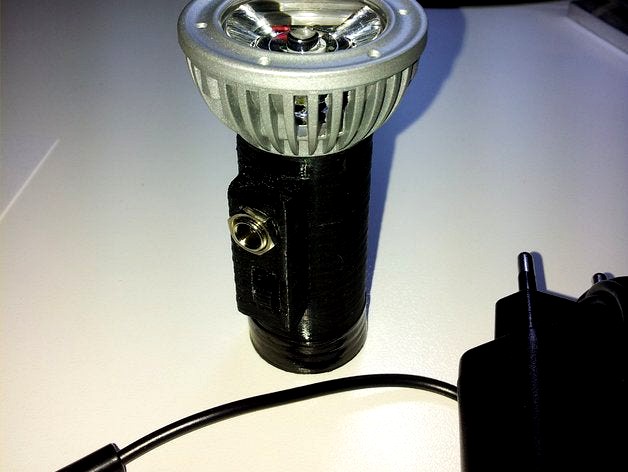 flashlight without batteries by GMFerrari