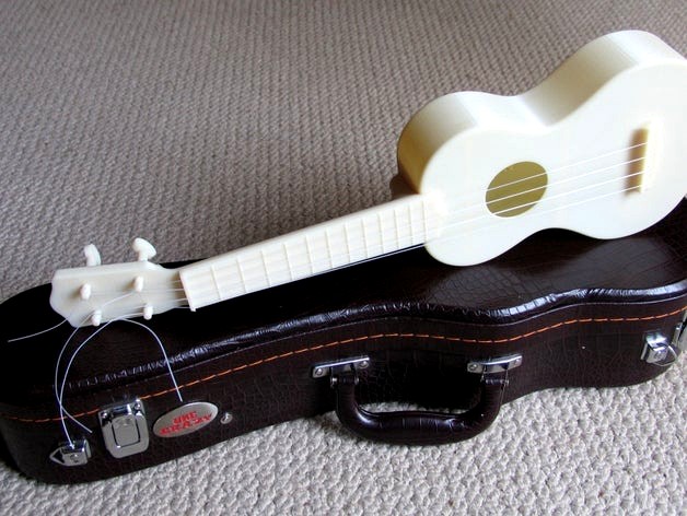 Soprano Ukulele by 3DGuy