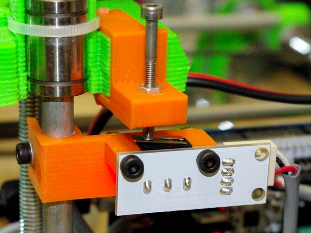 Prusa i2 Z-axis Precise Adjustable End Stop by ctheroux