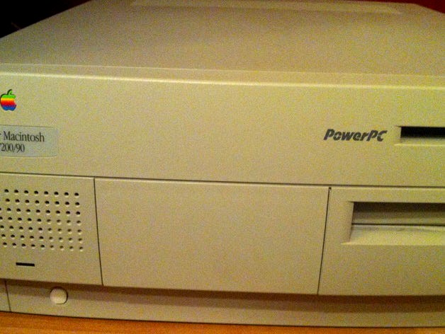 Power Macintosh Power PC Power Botton ;) by Rattiso